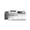 Silver 101", variant on CTOSPOATO 101-Inch 6-Burner 85000 BTU Propane Gas Grill Island,304 Stainless Steel Outdoor Kitchen with Granite Countertop,Refrigerator and Rotisserie Kit,Silver