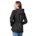 thumbnail image 3 of Free Country Women's X2O Anorak Rain Jacket Black XL, 3 of 3