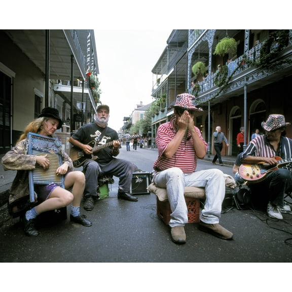 Print: A Street Band Has No Competition, From Other Musicians Or