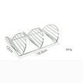 thumbnail image 3 of JoyMoreHome Taco Holders - Stainless Steel Taco Stands - Fits Most Plates & Air Fryers - Dishwasher & Oven Safe - Stackable Trays - Racks Hold Soft & Hard Shell Tacos, 3 of 6