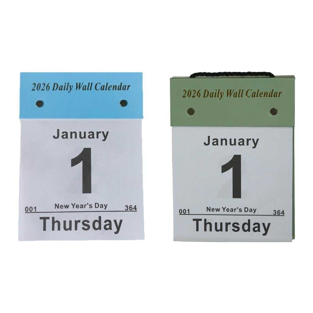 2026 Daily Inspiration Tear Off Calendar With Friendly Paper For Office and Home