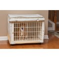 thumbnail image 3 of IRIS USA Covered Plastic Animal Cage, Beige, Extra Small, 3 of 7