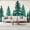 Color 3, variant on Evergreen Pine Tree abstract Dark Teal Turquoise Silhouette Forest Peel and Stick Wall Murals 69"H x 96"W Removable PVC Wallpaper Self-Adhesive Wall Paintings for Bedroom Living Room