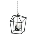 thumbnail image 4 of Savoy House 1-321-4-89 Townsend 4 Light Foyer Pendant in a Matte Black Finish (17" W x 26" H), 4 of 5