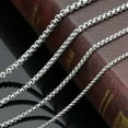 thumbnail image 4 of Wholesale Lots Silver Stainless Steel Link Chain Necklace Hot Sell High Quality, 4 of 5