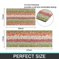 thumbnail image 7 of Pioneer Flower Floral Print Pattern Kitchen Rugs Sets Of 2,Anti Fatigue Kitchen Mat Rugs Non Slip Washable,Decorative Kitchen Floor Mats for Kitchen,Sink,Laundry,17"x30"+17"x47", 7 of 7