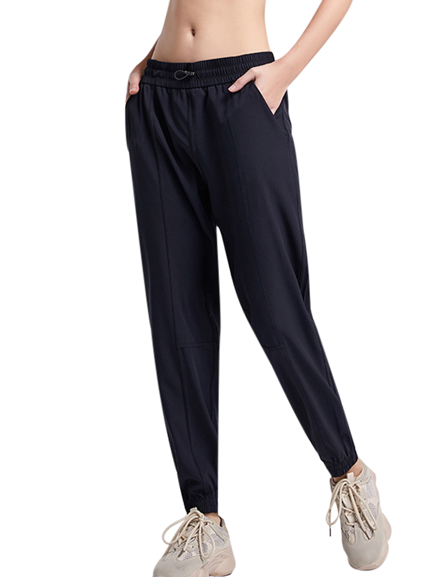 MAWCLOS Womens Joggers Striped Travel 
