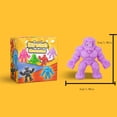 thumbnail image 3 of Stretch Monster Squeeze Toy with Stretchy and Squishy Design, 1-Pack Random Blind Box, Assorted Colors, for Kids and Adults, Toy, 3 of 4