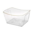 thumbnail image 2 of Cubo de hielo para fiestas para enfriadores de vino transparentes bañera de almacenamiento liviano champán cubo de vino bebidas bañera de hielo para Lado de oro 18L, 2 of 9