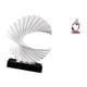 thumbnail image 5 of Estatua De Resina De Pensador De Olas, Figura Decorativa, Escultura Abstracta, Obra De Arte Coleccionable, Regalo Para Dormitorio, Sala De Estar, Cajón, Oficina, Tienda, Estantería, Hogar, 5 of 8