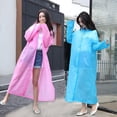 thumbnail image 4 of Chubasquero impermeable Eva para adultos, chaqueta impermeable reutilizable para exteriores, Poncho con capucha (1 unidad), 4 of 5