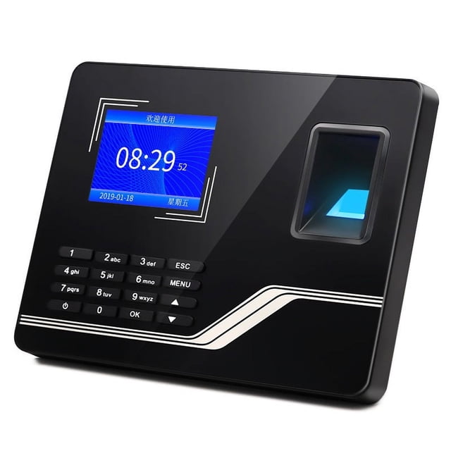 Time Clock Multifunctional Fingerprint Attendance Machine Network Export Type Fingerprint Machine ,Easy to Use