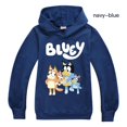 thumbnail image 1 of QIUPING Sweat à Capuche à Manches Longues pour Garçons Bingo Bluey, 1 of 4