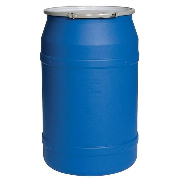 Transport Drum, Open Head, 55 gal., Blue