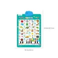 thumbnail image 3 of Interactive English Learning Chart, Talking Wall Chart Toy, Kids English Pronunciation Educational Poster, Early Childhood Language Development, Battery Operated, Durable, Lightweight Portable, 3 of 8