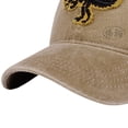 thumbnail image 7 of Gibobby Kids Boys Girls Baseball Cap Dinosaur Pattern Adjustable Breathable Toddler Sun Hat Infant Summer Outdoor Play Cap by Age 12 18 Months 1-4T(One Size,Khaki), 7 of 7