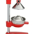 thumbnail image 4 of Manual Juicer, Fruit Juicer Citrus Lemon Squeezer, Citrus Extractor Stainless Steel Manual Juicer for Kitchen Bar, Red & Silver, 4 of 10