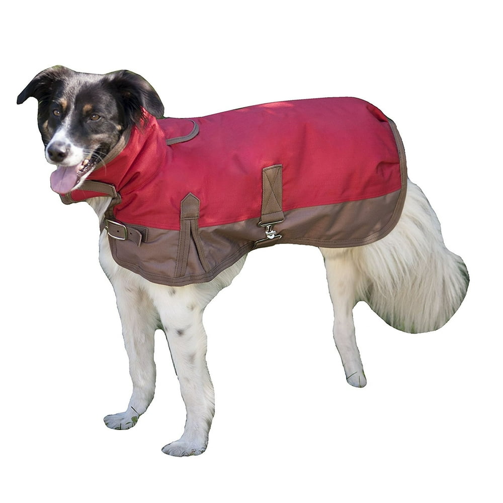 Fashion Pet Horse Blanket Waterproof Dog Coat, XSmall, Red Walmart