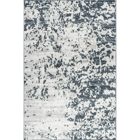 nuLOOM Angelina Modern Abstract Area Rug, 8' 10" x 12', Blue