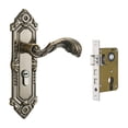 thumbnail image 1 of jifeng European Style Door Handle Decorative Vintage Door Lock for Kitchen Bathroom Style B, 1 of 9