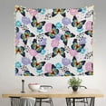 thumbnail image 2 of Disketp Bright Butterflies1 Tapestry 60x51 InchesTapestry for Living Room Bedroom Home, 2 of 6