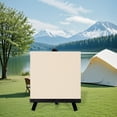 thumbnail image 6 of Wood Display Easel Tabletop Tripod Stand Handmade Artist Easel for Oil Painting Canvas Small Wooden Easel for Desk Mini Display Stand for Artwork Photo Frame and Decor, 6 of 10