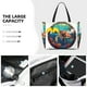 thumbnail image 3 of Fotbe Sea Turtle in Coral Bolsa de Viaje para Playa - Resistente al Agua, Bolsa Tote de Gran Capacidad y Ligera con 7 Bolsillos para Mujeres y Hombres, 3 of 7