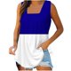 thumbnail image 2 of Puntoco Camisetas sin mangas ajustadas para mujer Camiseta sin mangas estampada para mujer Top suelto, 2 of 5