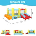 thumbnail image 2 of UBesGoo Kids Inflatable Castle Jumper Bounce House Indoor/Outdoor Play Without Blower, 2 of 6