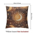 thumbnail image 4 of BANET Satin Pillowcase for Hair and Skin Queen - Printed Pillowcase 2 Pack - Satin Pillow Cases Set of 2 with Envelope Closure, Valentines Day Gifts for Women 18x18in, 4 of 7