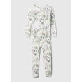 thumbnail image 2 of Conjunto de Pijama GAP Unisex para Bebé Blanco Roto con Flores 3 Años, 2 of 3