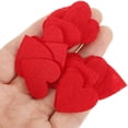 thumbnail image 2 of 200Pcs Felt Heart Patches Embroidery Sewing Applique Felt DIY Craft Heart Decor, 2 of 7