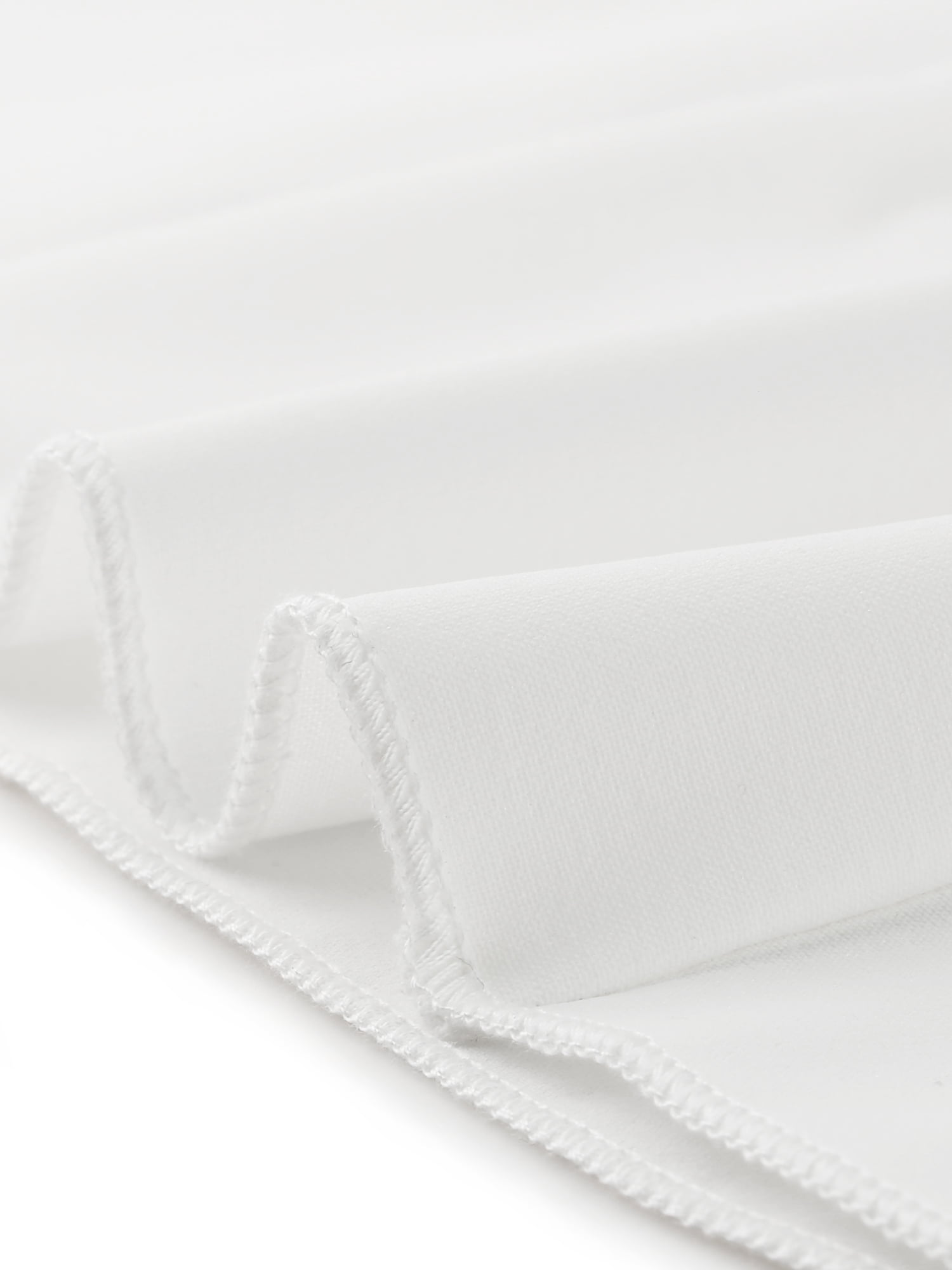 Unique Bargains Women's Summer Office Tops V-Neck Solid Color Chiffon Blouse M White
