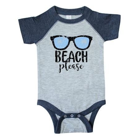 

Inktastic Beach Please Sunglasses Gift Baby Boy or Baby Girl Bodysuit