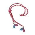 thumbnail image 1 of jinwen Diving Rope Snorkeling Long Hair Wrapper Hair Band Handmade Scuba Wrapper Rose Red, 1 of 9