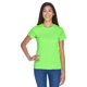 thumbnail image 1 of Camiseta Interlock de rendimiento deportivo Cool & Dry para mujer LIME XS ultraclub 8420L, 1 of 1