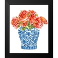 thumbnail image 2 of Wang, Melissa 20x24 Black Modern Framed Museum Art Print Titled - Sweet Peonies II, 2 of 5