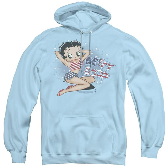 Betty Boop - All American Girl - Pull-Over Hoodie - Large