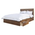 thumbnail image 2 of Nexera 2 Piece Queen Size Bedroom Set Walnut, 2 of 11