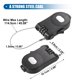 thumbnail image 3 of Candado de cadena para bicicleta retráctil con cable de candado de 3 dígitos, antirrobo, candado de cadena para bicicleta negro, 3 of 7
