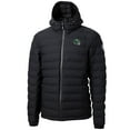 thumbnail image 2 of Men's Cutter & Buck Black New York Jets Helmet Mission Ridge Repreve Eco Insulated Puffer Full-Zip Hoodie Jacket, 2 of 3