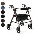thumbnail image 3 of Unisex Rollator Walker Seat and Backrest Rollbar Covers Universal Soft Rollator Accessories Colorful Printing Patterns, 3 of 6