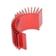 thumbnail image 5 of Motores de Vehículos Disipador de Calor de Enfriamiento Aleación de Aluminio 540 Disipador de Calor Del Motor Rojo, 5 of 8