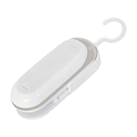 ACDANC Bag Sealer,Press to Seal Bag Sealer Heat Seal,Simple Operation Clean and Hygienic Bag Sealer Mini,White