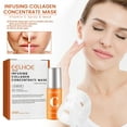 thumbnail image 1 of Set de mascarilla facial de colágeno antienvejecimiento con spray de vitamina C, 5 mascarillas + spray de 50 ml, reduce las arrugas, las líneas finas, las manchas oscuras, hidrata todo tipo de pieles, 1 of 7