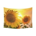 thumbnail image 1 of ABPHQTO Sunset Yellow Blooming Tapiz de girasol Colgante de pared Hermosa planta Paisaje Decoración de pared Arte para sala de estar Dormitorio Dormitorio Algodón Lino Decoración 150x200 cm ABPHQTO QB-Interest274-80x60, 1 of 1