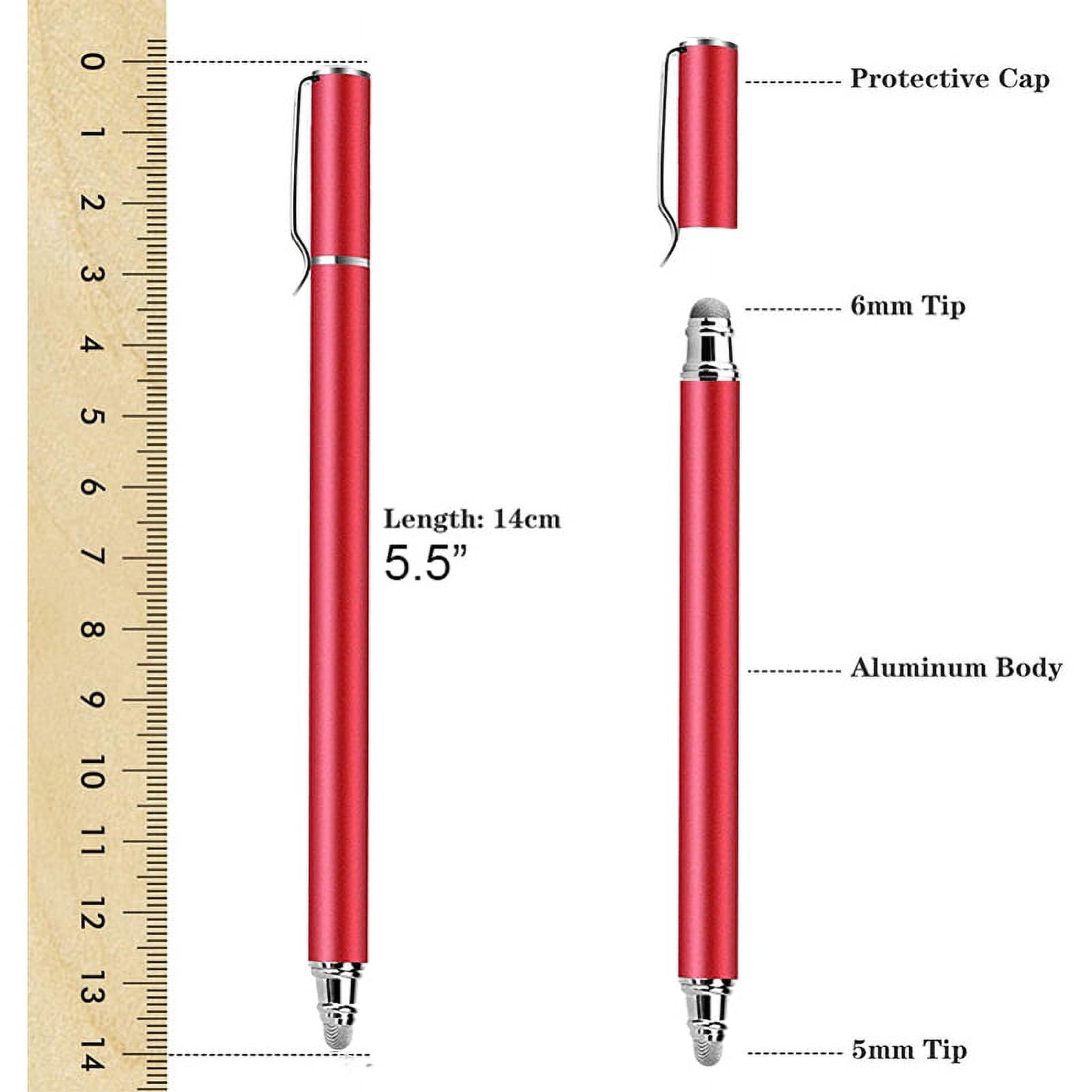 その他 mother Red Stylus for TCL ION Z/X - Touch Screen Pen Fiber Tip Aluminum