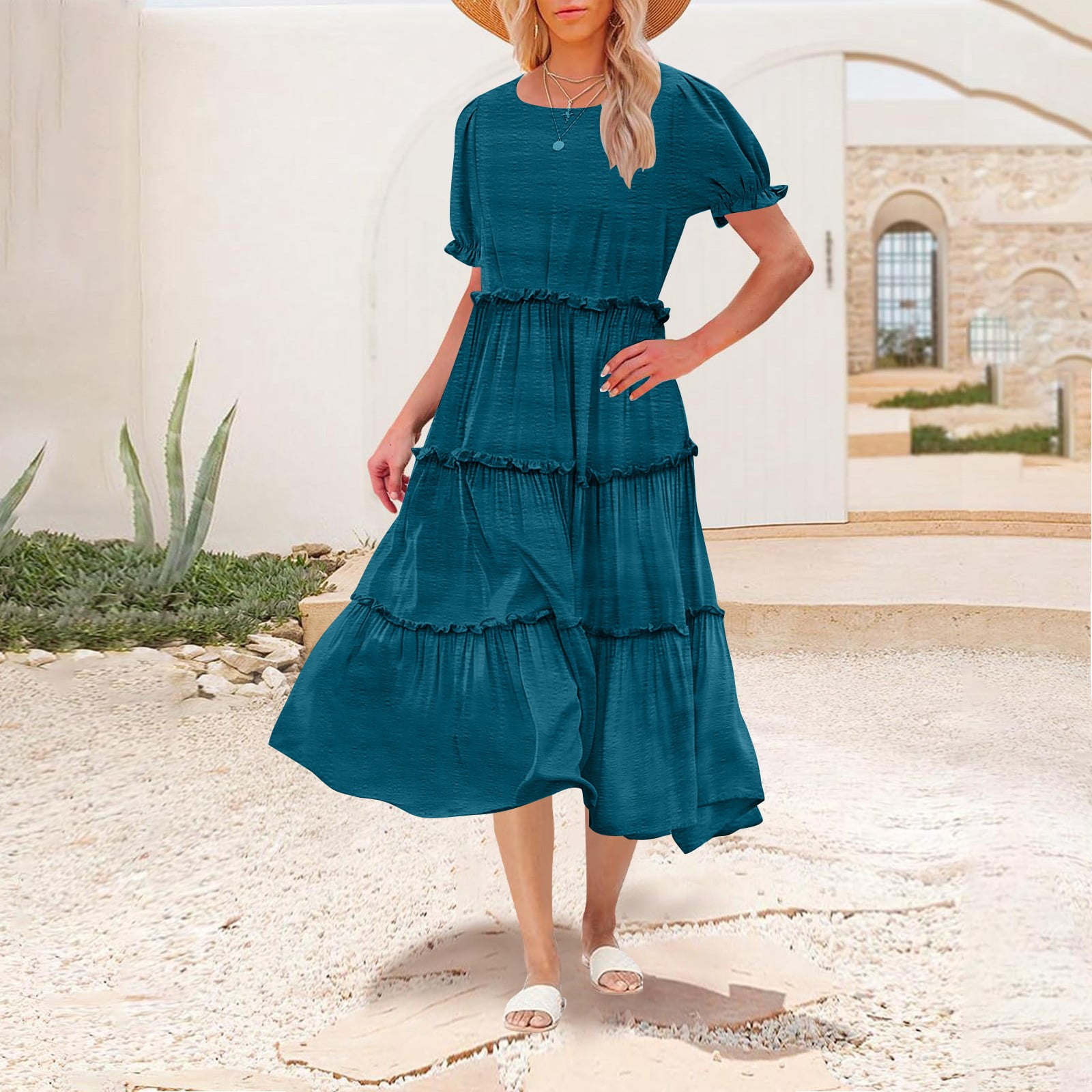 midi dress black lace Fleur du Mal Charlotte NH Top 100 Feb feminine touch EURMUSE Women's Modest Olive US Size:9.5