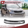 thumbnail image 2 of Luz de señal de giro LED del espejo derecho delantero para Kia Sorento 2016-2020, luz de marcador lateral No. 87623C5000 Amarillo, 2 of 6