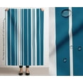thumbnail image 3 of Soimoi Stripe Print Waterproof Fabric | Outdoor Material By 5 Yard | Tear-Resistant, UV Safe | Great for Bags, Rainwear, Covers & Curtains, Awning Cover Cloth - Blue, 3 of 7